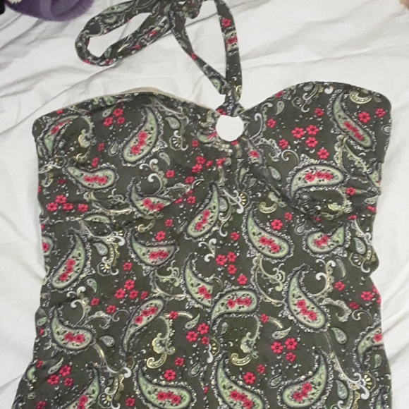 Motherhood Maternity 2 pieace swimsuit - Picture 3 of 5